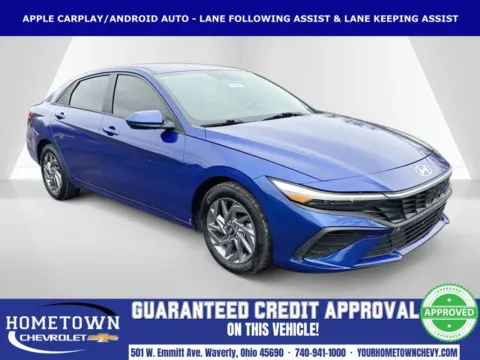 Blue 2024 Hyundai Elantra SEL for sale in Waverly, OH
