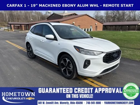 White 2023 Ford Escape ST-Line Select for sale in Waverly, OH