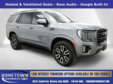 Gray 2022 GMC Yukon AT4 for sale in Waverly, OH