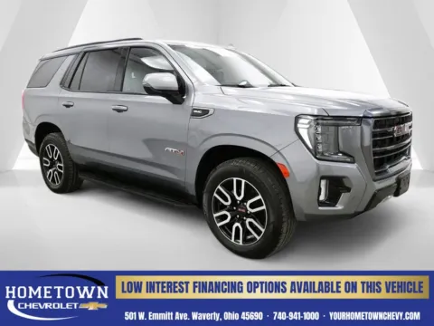 Gray 2022 GMC Yukon AT4 for sale in Waverly, OH