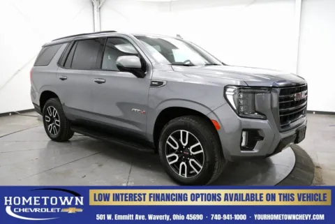 Gray 2022 GMC Yukon AT4 for sale in Waverly, OH