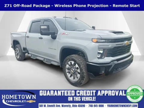 Gray 2024 Chevrolet Silverado 2500HD Custom for sale in Waverly, OH