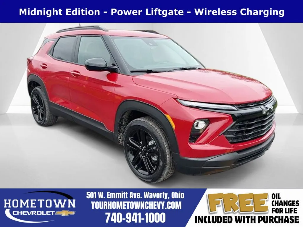 Red 2026 Chevrolet TrailBlazer LT for sale in Waverly, OH