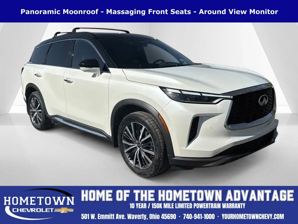 Black 2024 INFINITI QX60 Autograph for sale in Waverly, OH