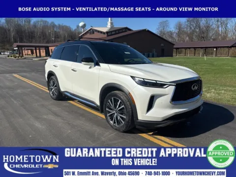 Black 2024 INFINITI QX60 Autograph for sale in Waverly, OH