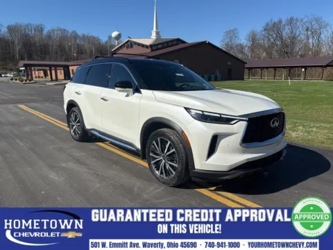 Black 2024 INFINITI QX60 Autograph for sale in Waverly, OH