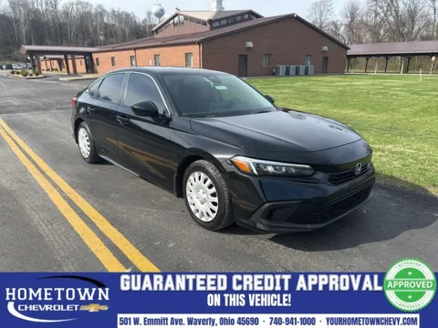 Black 2023 Honda Civic LX for sale in Waverly, OH