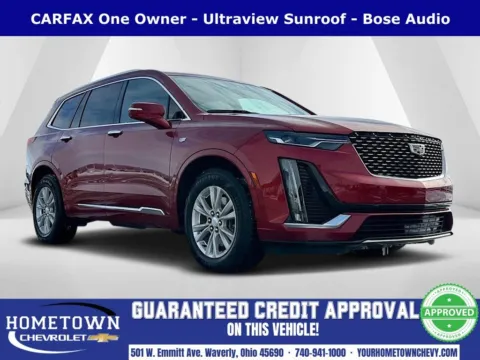 Red 2022 Cadillac XT6 Luxury for sale in Waverly, OH