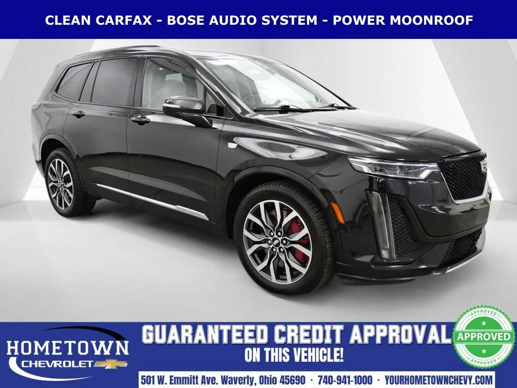 Black 2023 Cadillac XT6 Sport for sale in Waverly, OH