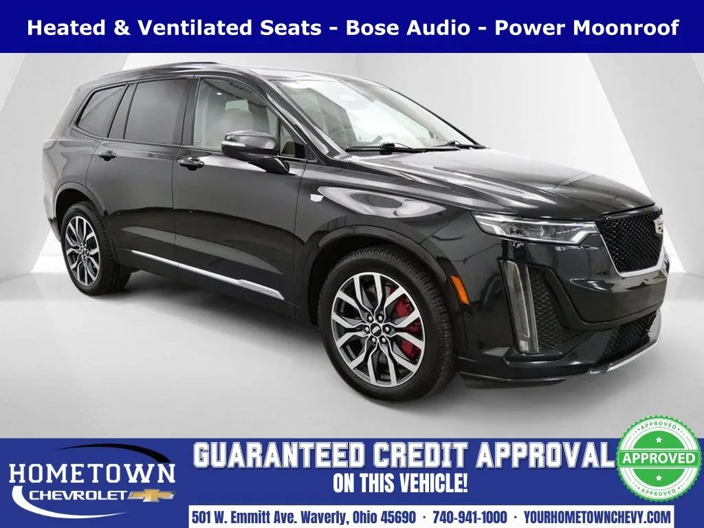 Black 2023 Cadillac XT6 Sport for sale in Waverly, OH
