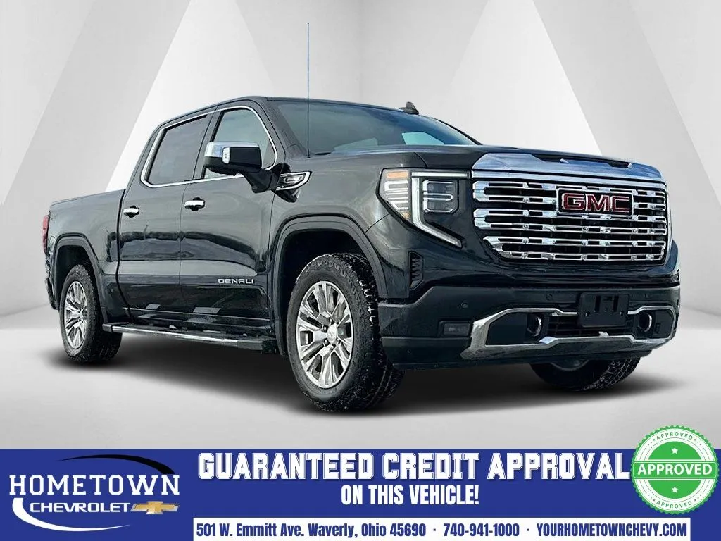 Black 2023 GMC Sierra 1500 Denali for sale in Waverly, OH