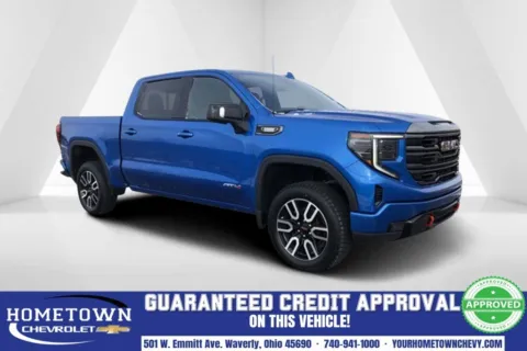 Blue 2022 GMC Sierra 1500 AT4 for sale in Waverly, OH
