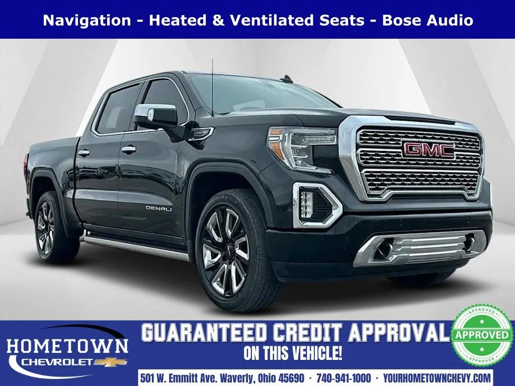 Black 2019 GMC Sierra 1500 Denali for sale in Waverly, OH