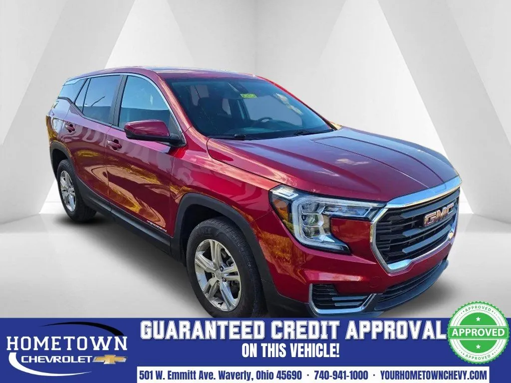 Red 2022 GMC Terrain SLE for sale in Waverly, OH