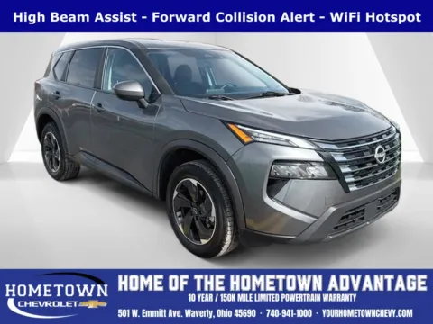 Gray 2024 Nissan Rogue SV for sale in Waverly, OH