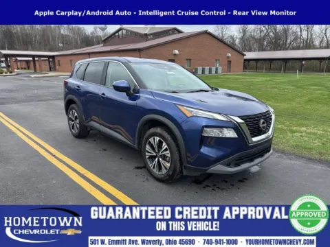 Blue 2023 Nissan Rogue SV for sale in Waverly, OH
