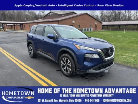 Blue 2023 Nissan Rogue SV for sale in Waverly, OH