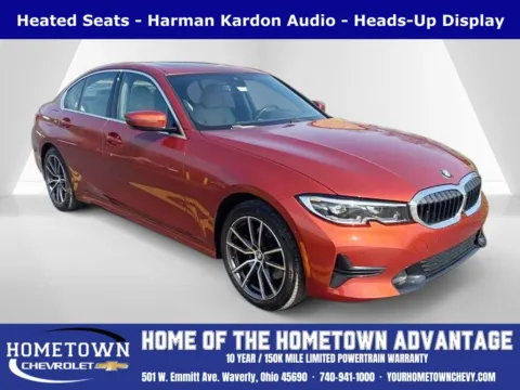 Orange 2021 BMW 3 Series 330i xDrive for sale in Waverly, OH