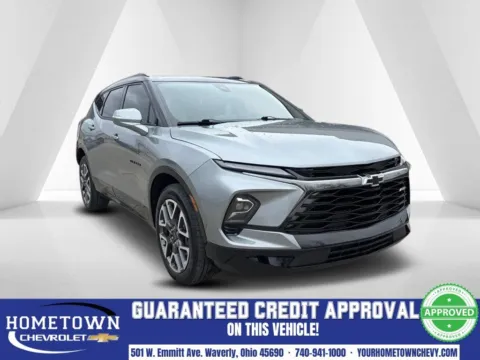 Gray 2025 Chevrolet Blazer RS for sale in Waverly, OH