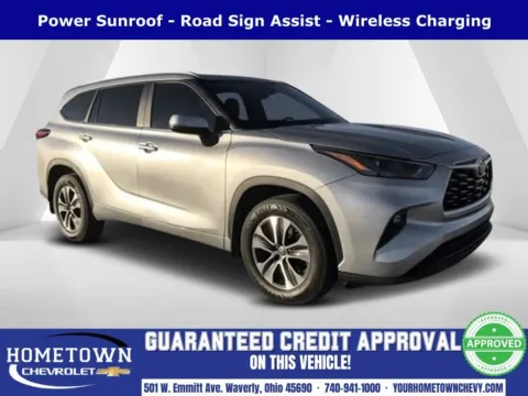 Silver 2023 Toyota Highlander XLE for sale in Waverly, OH