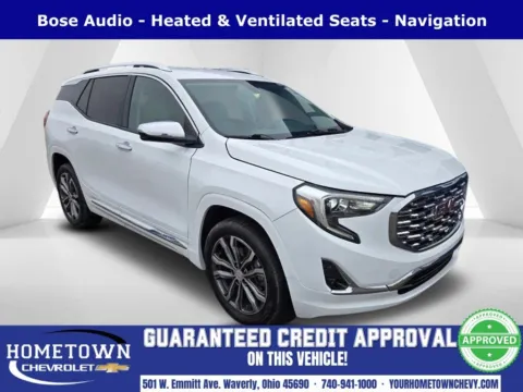 White 2019 GMC Terrain Denali for sale in Waverly, OH