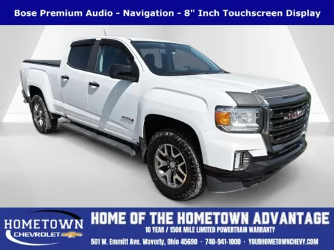 White 2022 GMC Canyon AT4 w/Cloth for sale in Waverly, OH