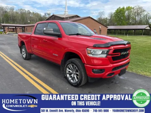 Red 2022 Ram 1500 Laramie for sale in Waverly, OH