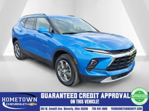 Blue 2024 Chevrolet Blazer LT for sale in Waverly, OH