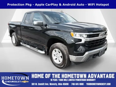 Black 2023 Chevrolet Silverado 1500 LT for sale in Waverly, OH