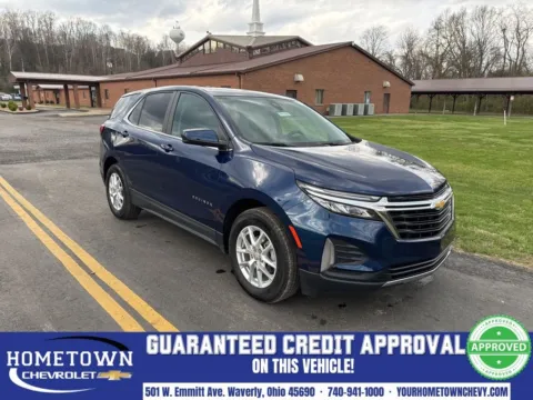 Blue 2023 Chevrolet Equinox LT for sale in Waverly, OH