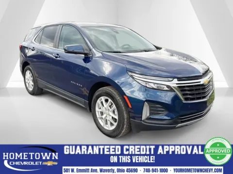 Blue 2023 Chevrolet Equinox LT for sale in Waverly, OH