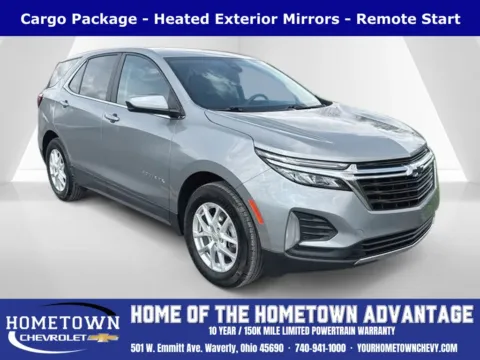 Gray 2024 Chevrolet Equinox LT for sale in Waverly, OH
