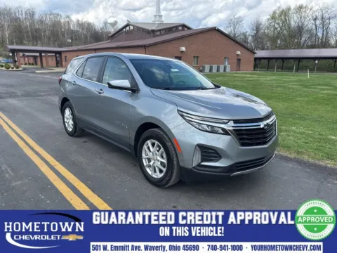 Gray 2024 Chevrolet Equinox LT for sale in Waverly, OH