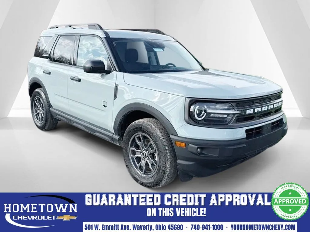 Gray 2024 Ford Bronco Sport Big Bend for sale in Waverly, OH