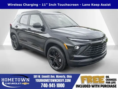 Black 2026 Chevrolet TrailBlazer LT for sale in Waverly, OH
