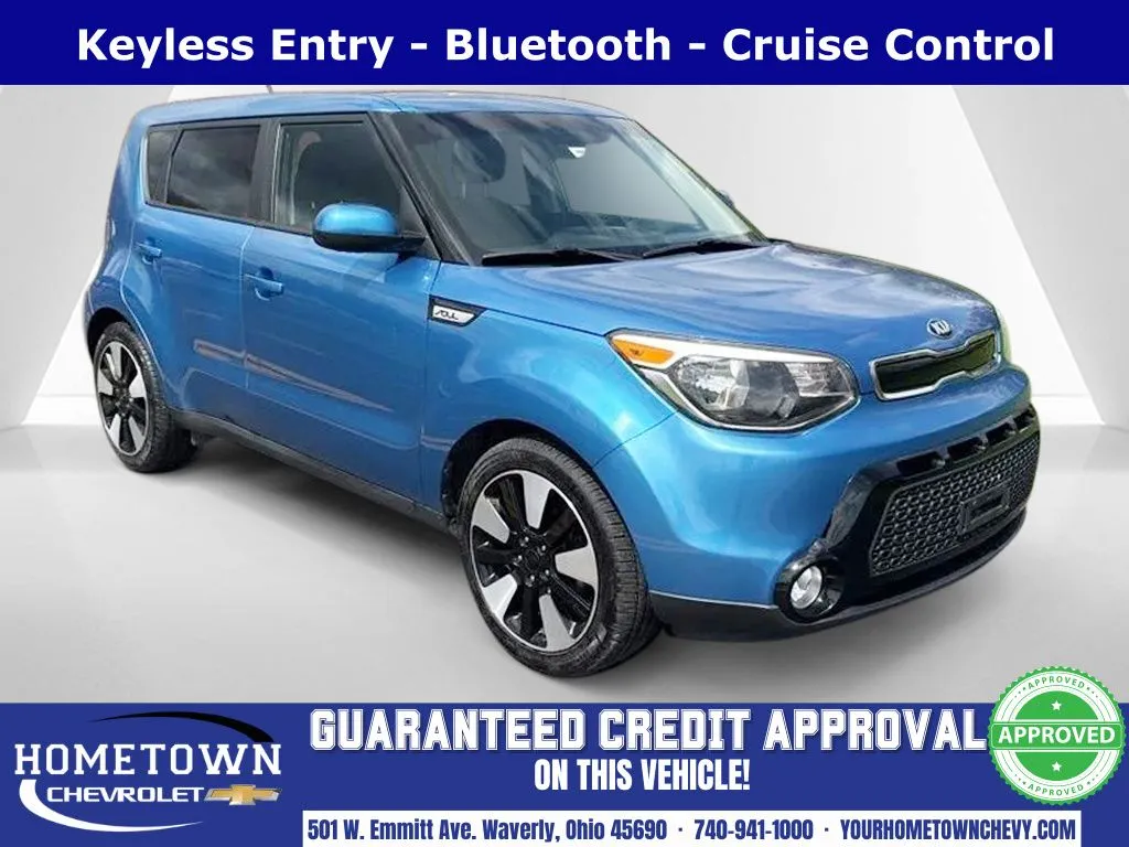 Blue 2016 Kia Soul Plus for sale in Waverly, OH