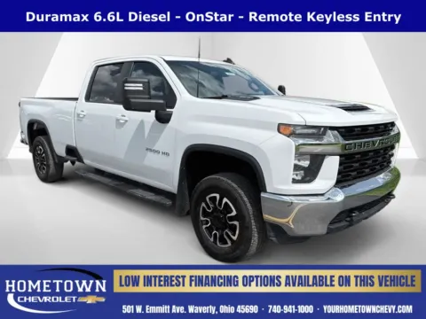 White 2021 Chevrolet Silverado 2500HD LT for sale in Waverly, OH