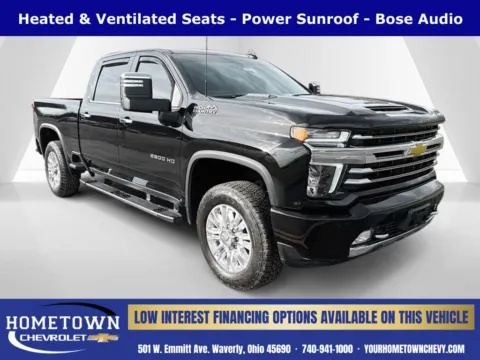 Black 2022 Chevrolet Silverado 2500HD High Country for sale in Waverly, OH
