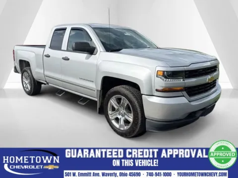 Silver 2016 Chevrolet Silverado 1500 Custom for sale in Waverly, OH