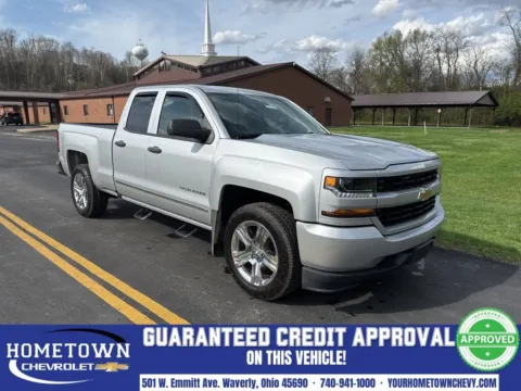 Silver 2016 Chevrolet Silverado 1500 Custom for sale in Waverly, OH