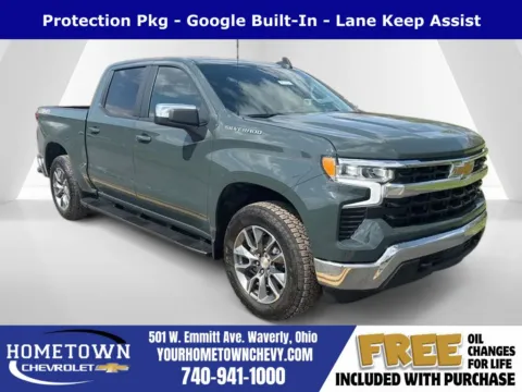 Gray 2026 Chevrolet Silverado 1500 LT for sale in Waverly, OH
