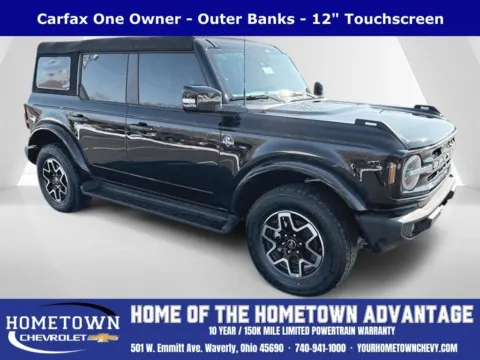 Black 2025 Ford Bronco Outer Banks for sale in Waverly, OH