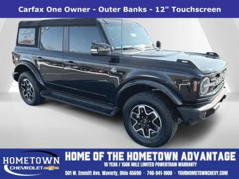 Black 2025 Ford Bronco Outer Banks for sale in Waverly, OH