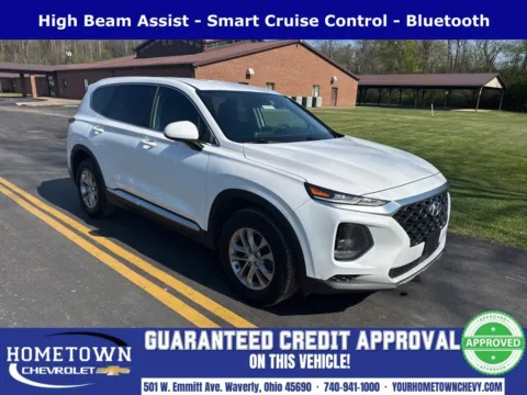 White 2019 Hyundai Santa Fe SE for sale in Waverly, OH