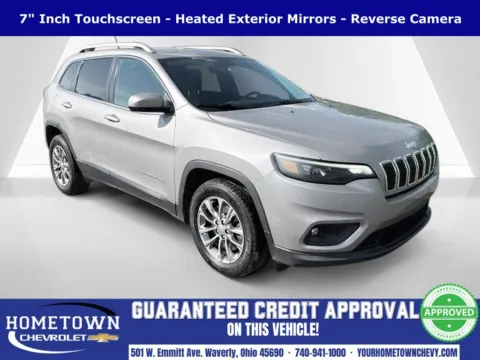 Silver 2019 Jeep Cherokee Latitude Plus for sale in Waverly, OH