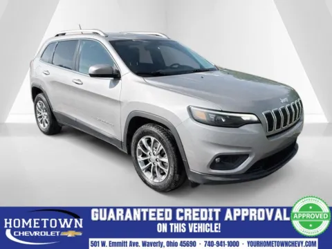 Silver 2019 Jeep Cherokee Latitude Plus for sale in Waverly, OH