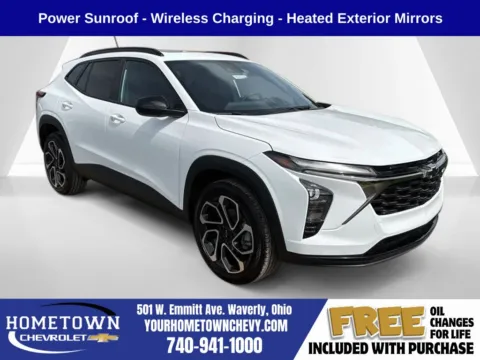 White 2026 Chevrolet Trax 2RS for sale in Waverly, OH