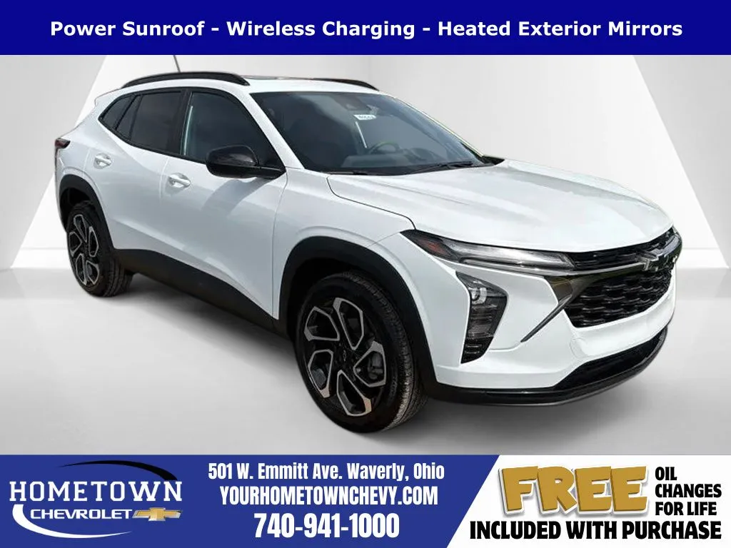 White 2026 Chevrolet Trax 2RS for sale in Waverly, OH