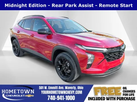 Red 2026 Chevrolet Trax LT for sale in Waverly, OH