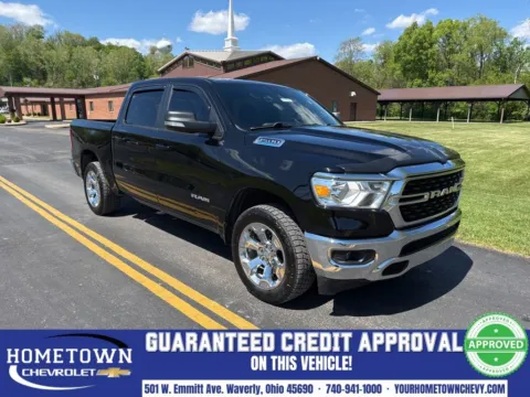 Black 2022 Ram 1500 Big Horn/Lone Star for sale in Waverly, OH
